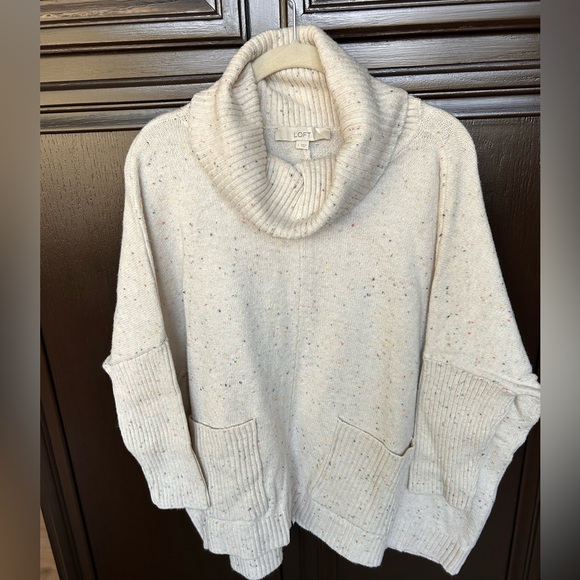 LOFT oversized swing pullover sweater Size Large - Picture 1 of 3